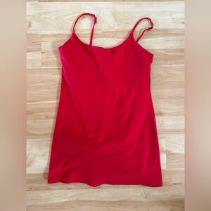 Abercrombie & Fitch Red Mini Dress